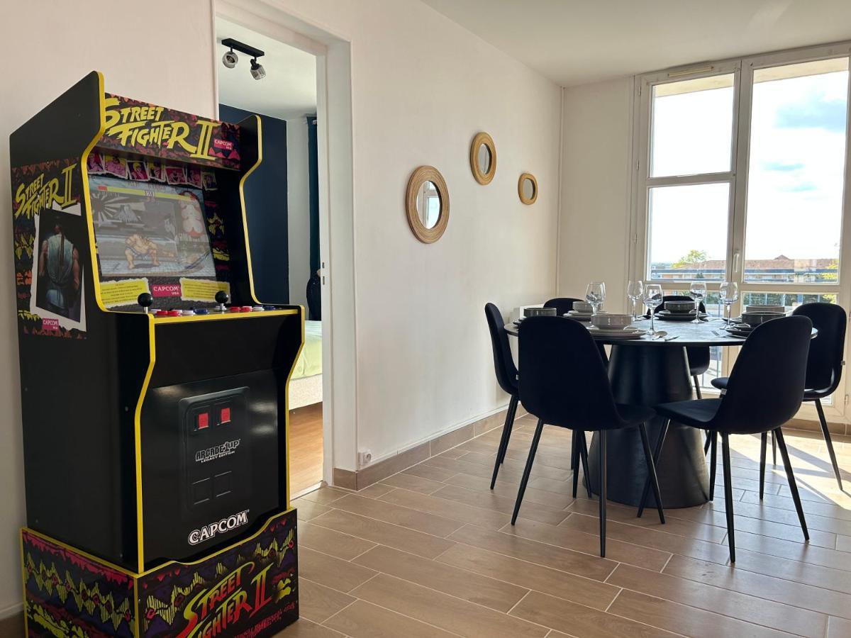 Air Arcade - 1 A 6 Personnes Daire Colomiers Dış mekan fotoğraf